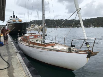 Charlie Peel Classic Yacht Southerly Huon Pine Sloop 35ft