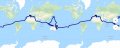 Alan Payne Custom Designed Centreboard Yacht:Timshels Circumnavigation Journey