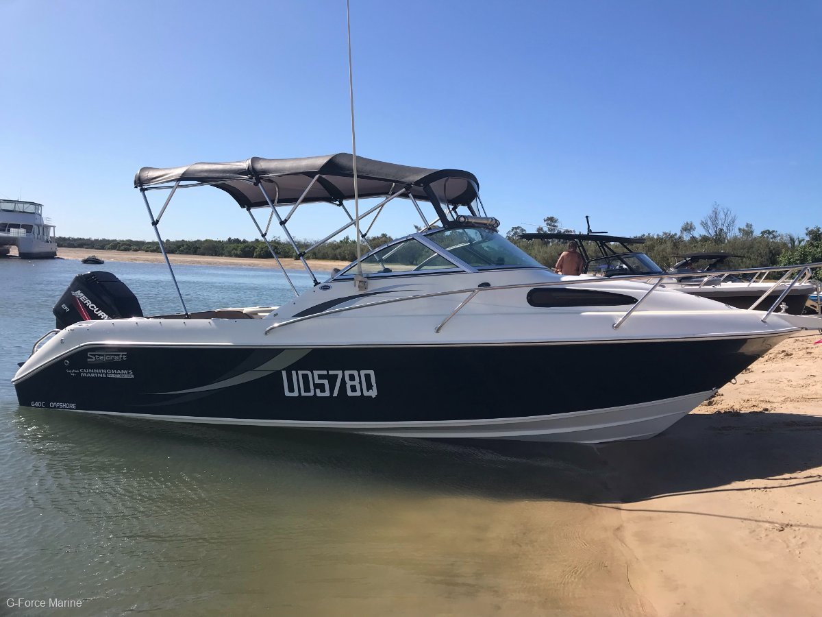 Stejcraft 640c Offshore In Very Good Condition Trailer Boats Boats