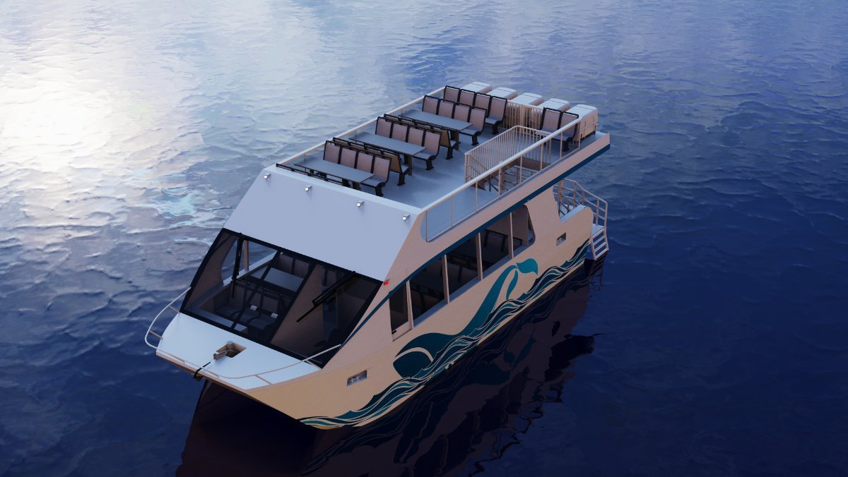 New Sabrecraft Marine Ferry 69 passenger Whale Watching / Dive Tours / Cruises