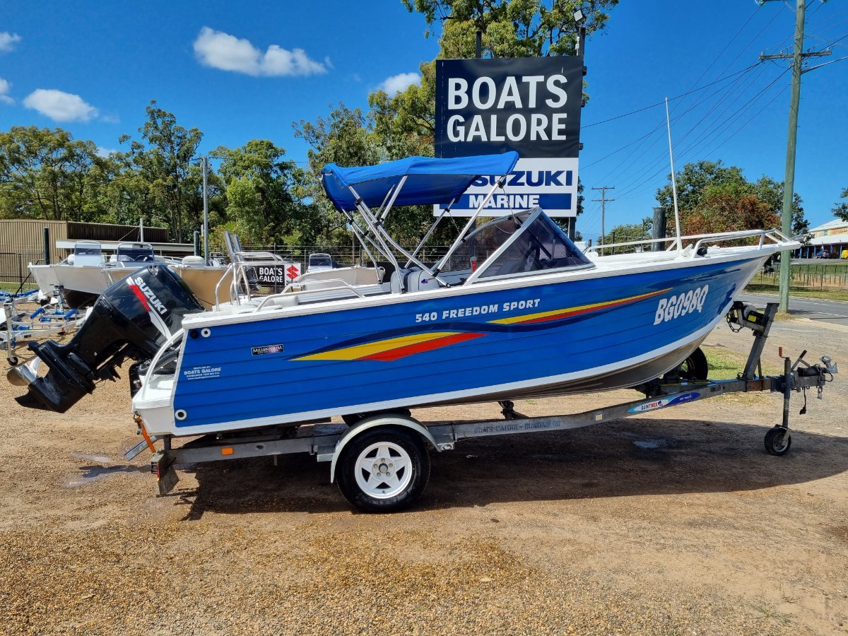 Quintrex 540 Freedom Sport Power Boats Boats Online for Sale