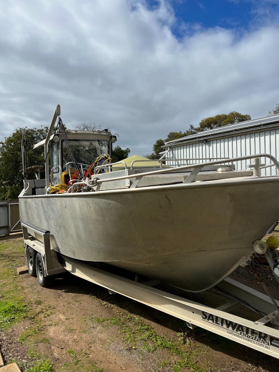 Aluminium Abalone Dive Boat