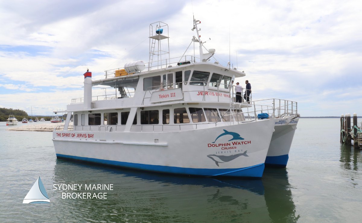 Powercat Commercial 17m Whale Watching Vessel:1 Sydney Marine Brokerage Commercial 17m Whale Watching For Sale