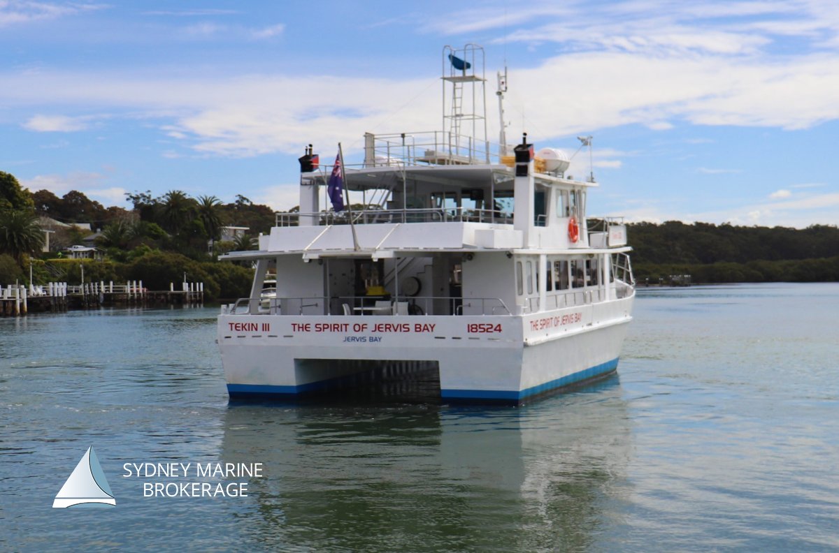 Powercat Commercial 17m Whale Watching Vessel:2 Sydney Marine Brokerage Commercial 17m Whale Watching For Sale