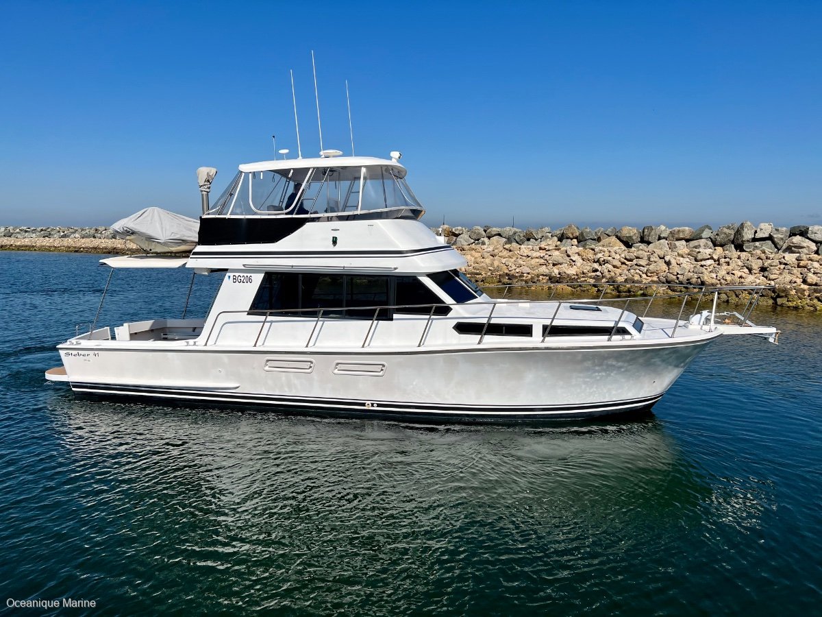 Steber 41 Flybridge *repowered In 2007!* Power Boats Boats Online