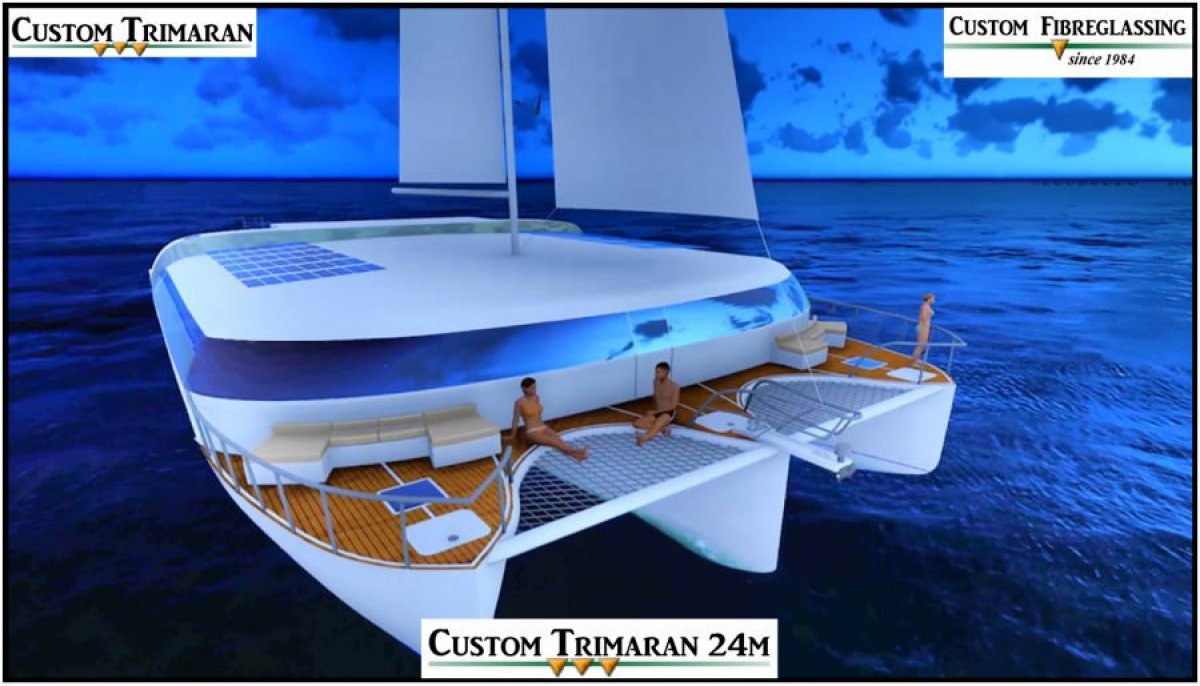 24m Custom Trimaran