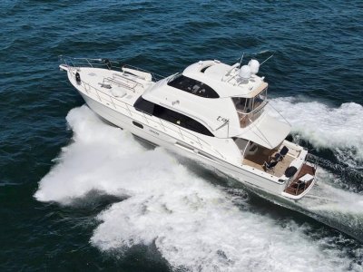 Riviera 56 Enclosed Flybridge The most highly optioned 56 in WA