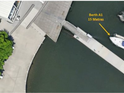 Yarra's Edge Marina Docklands 15 Metre Berth - Prime Position in A1