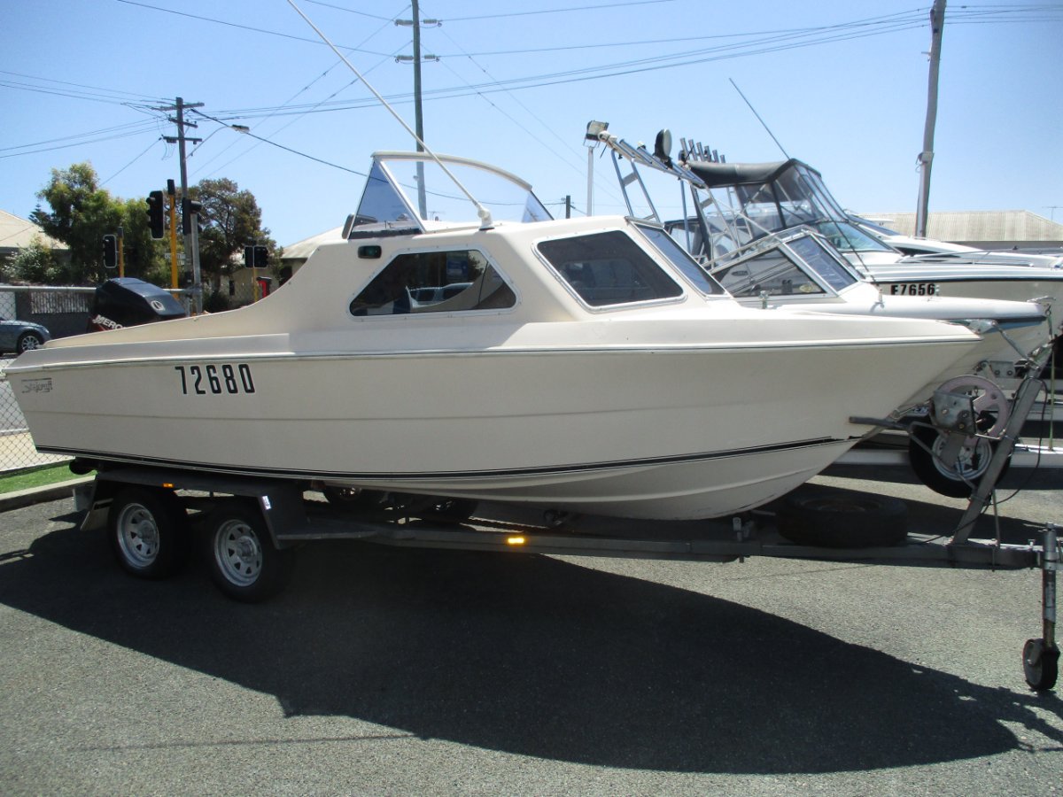 Half Cabin And Trailer Boat For Sale Waa2