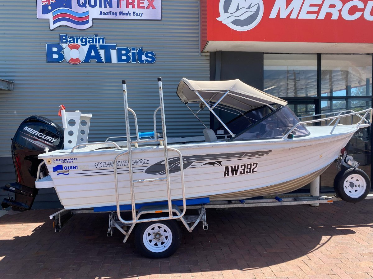 Quintrex 475 Bay Hunter Caprice Power Boats Boats Online for Sale