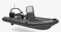 Zodiac Pro 650 centre console RIB with hypalon tubes