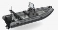 Zodiac Pro 650 centre console RIB with hypalon tubes
