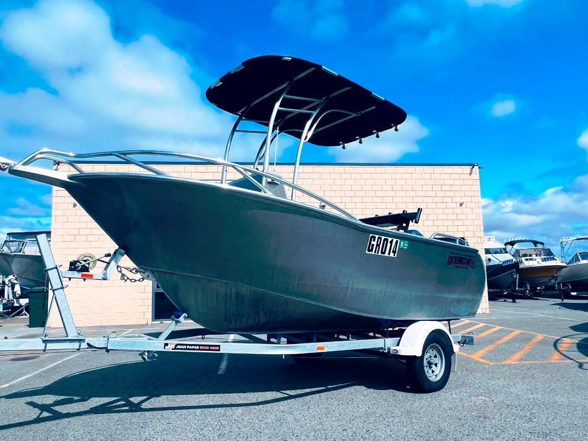Groundswell 470 Centre Console Trailer Boats Boats Online for Sale Aluminium Boats Online