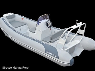 Sirocco A500L RIB-Alloy Rigid Inflatable Boat (RIB) with Hypalon tubes