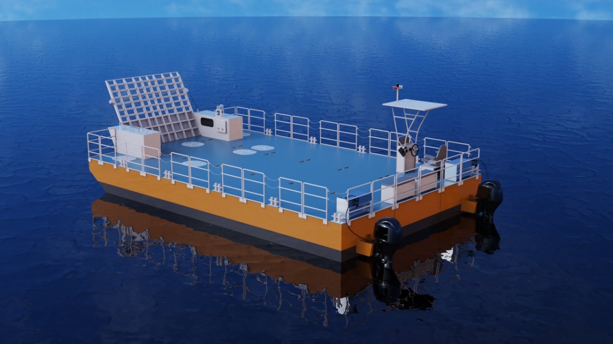 New Sabrecraft Marine Spmb12.00x6.60 Metre Self Propelled Modular Barge