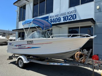 Quintrex 490 Freedom Sport with Yamaha 60HP 4 Stroke