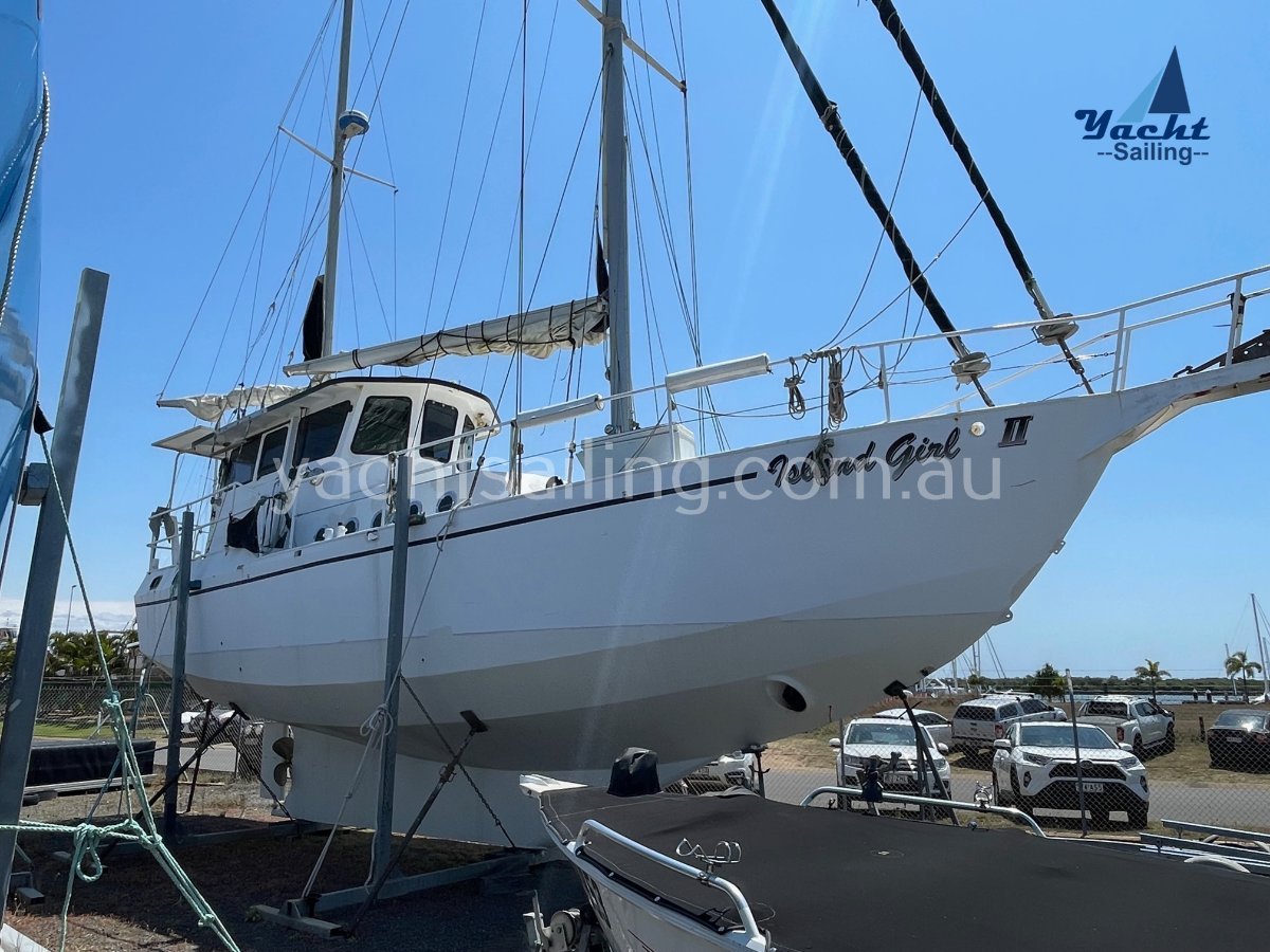 John Pugh 46 Ketch Bow thruster water maker what else do you need? For