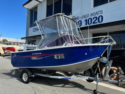 Tattoo Boats Navigator 4.85 with Suzuki 70HP 4 Stroke only 200 hours!!