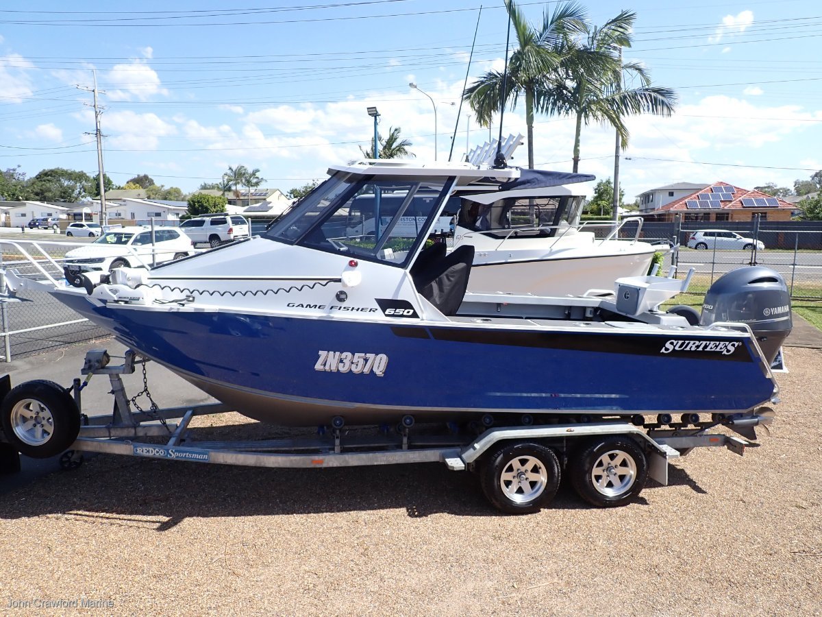 Surtees 650 Gamefisher Trailer Boats Boats Online for Sale Plate