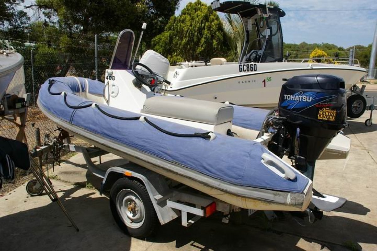 Aquapro 370 Aluminium Rib With 30hp Four Stroke Dinghies & Tinnies