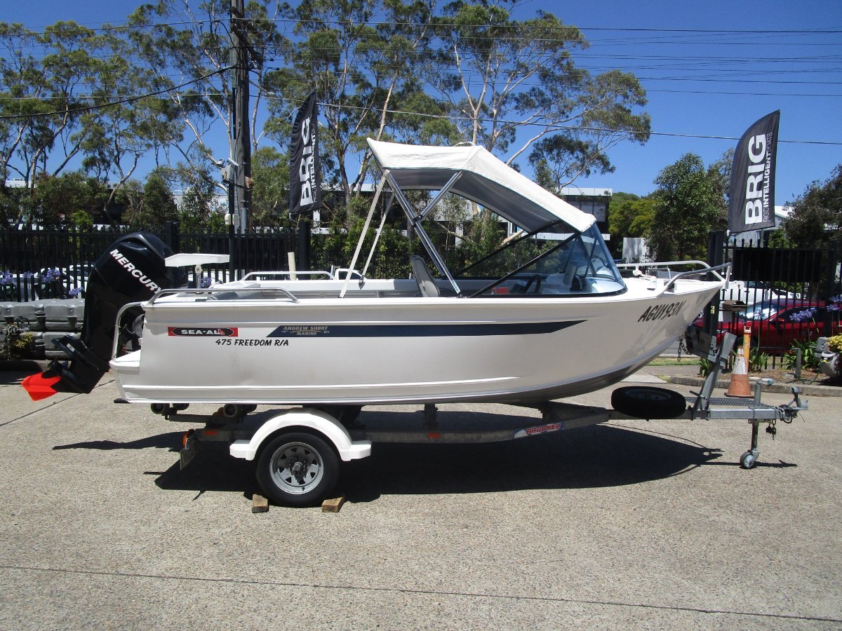 Brooker 475 Freedom Runabout Alloy Hull Dinghies & Tinnies Boats