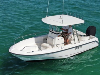 Boston Whaler 210 Outrage Max horsepower with low hours