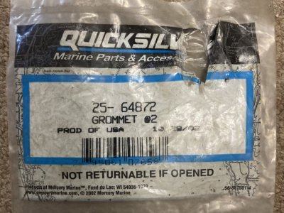 QUICKSILVER GROMMET 25-64872 X2