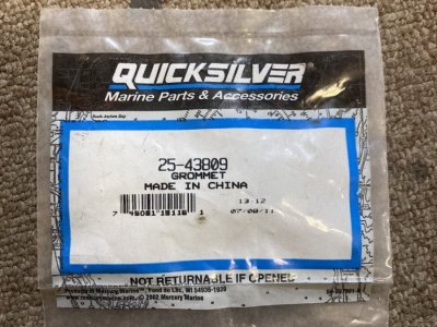 QUICKSILVER GROMMET 25-43809