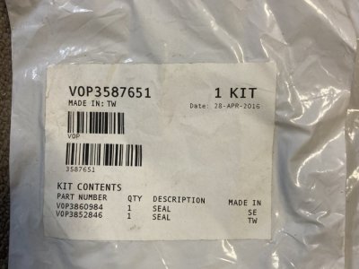 Volvo Penta Sealing Kit 3587651