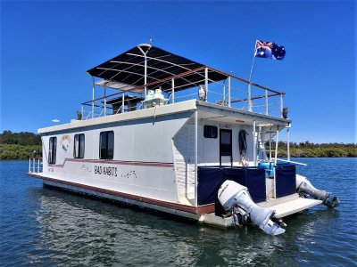 45 ft Fibreglass Catamaran HouseBoat