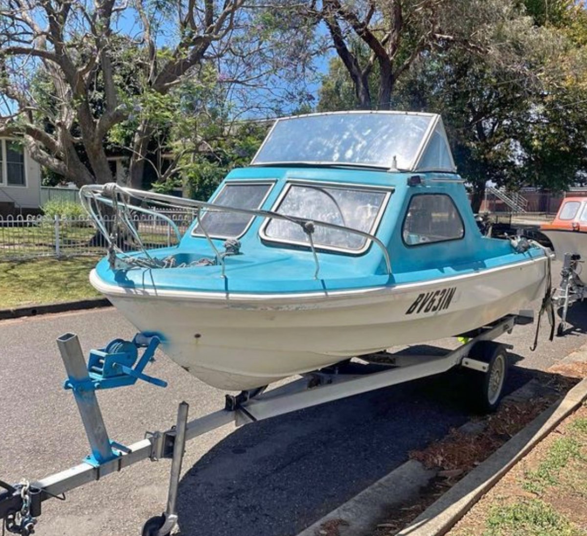 Used Waterways Fibreglass Half Cabin 15 Foot Fibreglass for Sale