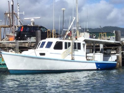 Custom Rod Laco Commercial Line Fishing Boat
