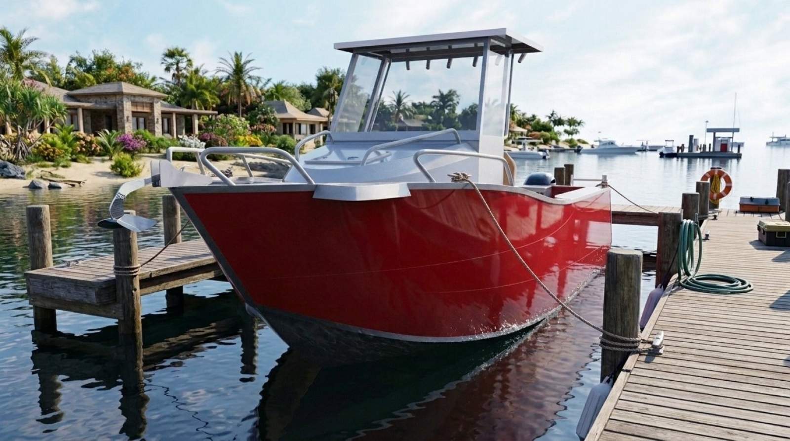 Sabrecraft Marine Walkaround Cabin 6.80 Metre Hard Top boat and motor package