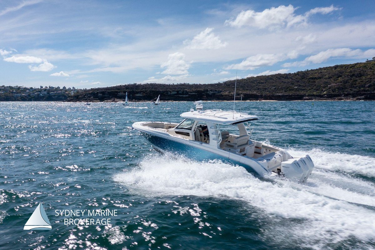 Boston Whaler 350 Realm:1 Boston Whaler 350 Realm for sale with Sydney Marine Brokerage