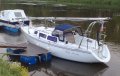 Catalina 25 Rare WING Keel trailable:Showing altered stern option