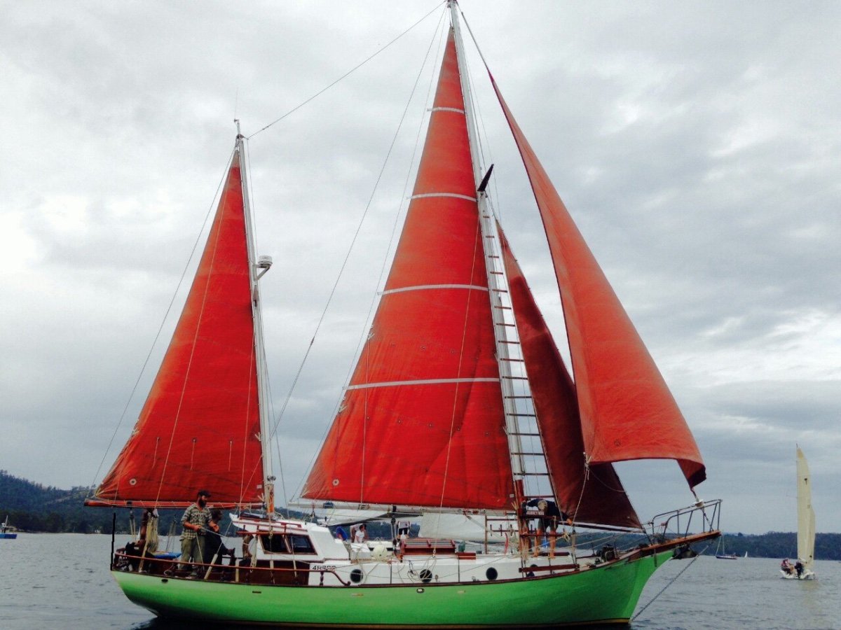 Used Angelman Moonbeam Mahogany Classic Ketch Freshly Antifouled