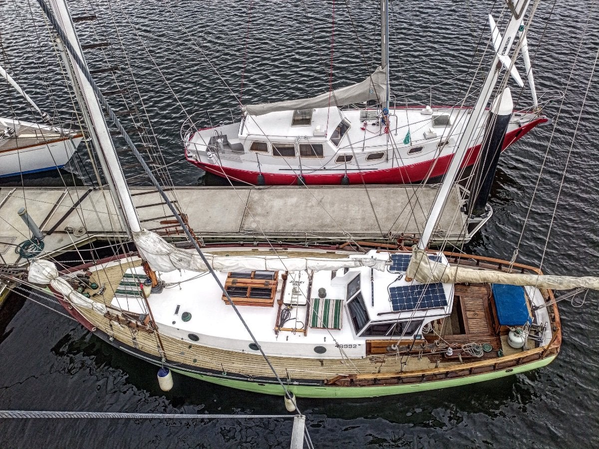 Angelman Moonbeam Mahogany Classic Ketch FRESHLY ANTIFOULED, EXCELLENT