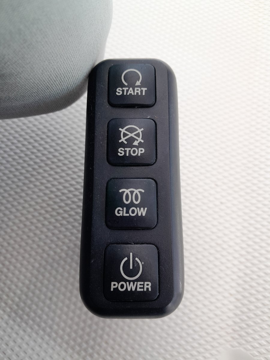 Used Yanmar B20 Panel Assy Starter Buttons for Sale Yachthub