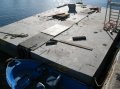 Custom 12.2m x 7.38m modular pontoon barge