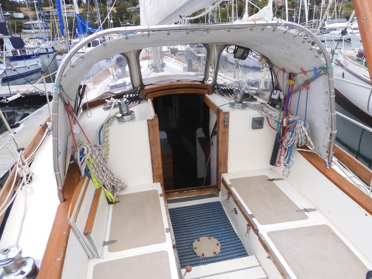 Alan Payne Skookum 40ft Steel Cruising Yacht CAPABLE BLUEWATER CRUISER