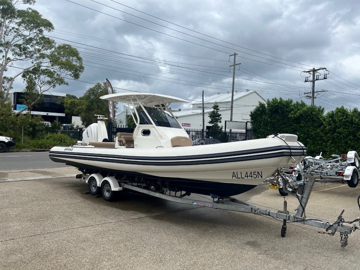 Brig Eagle 8 Fibreglass Hull And Hypalon Tubes Power Boats Boats