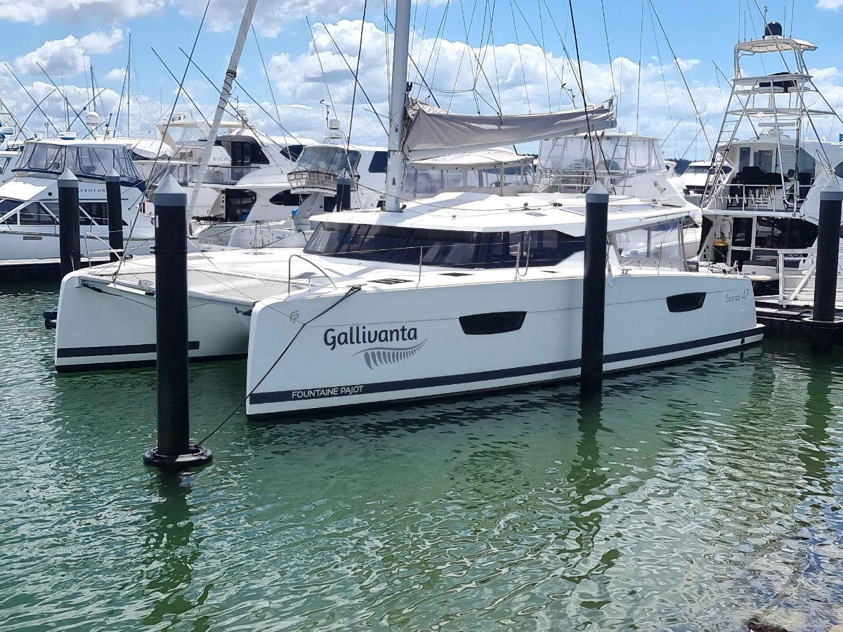 Fountaine Pajot Saona 47: Sailing Catamaran For Sale | Fibreglass/grp ...