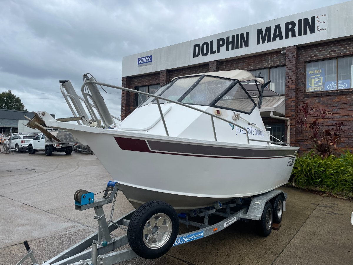 Pacific 5.8 Half Cabin Power Boats Boats Online for Sale Aluminium