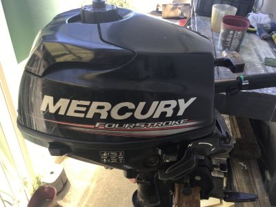 Mercury 2.5 4 stroke outboard