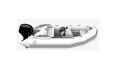 New Zodiac Yachtline 360 fibreglass centre console rib with hypalon tubes