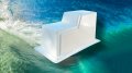 Fiberglass box seat:slim ultimate