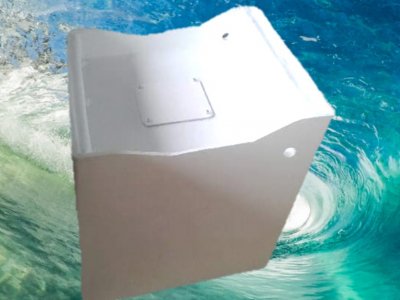 Single outboard pod
