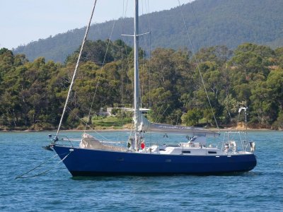 Adams 45 Cutter Rigged Steel Cruising Yacht BLUEWATER CRUISER WITH EXCELLENT PERFORMANCE!