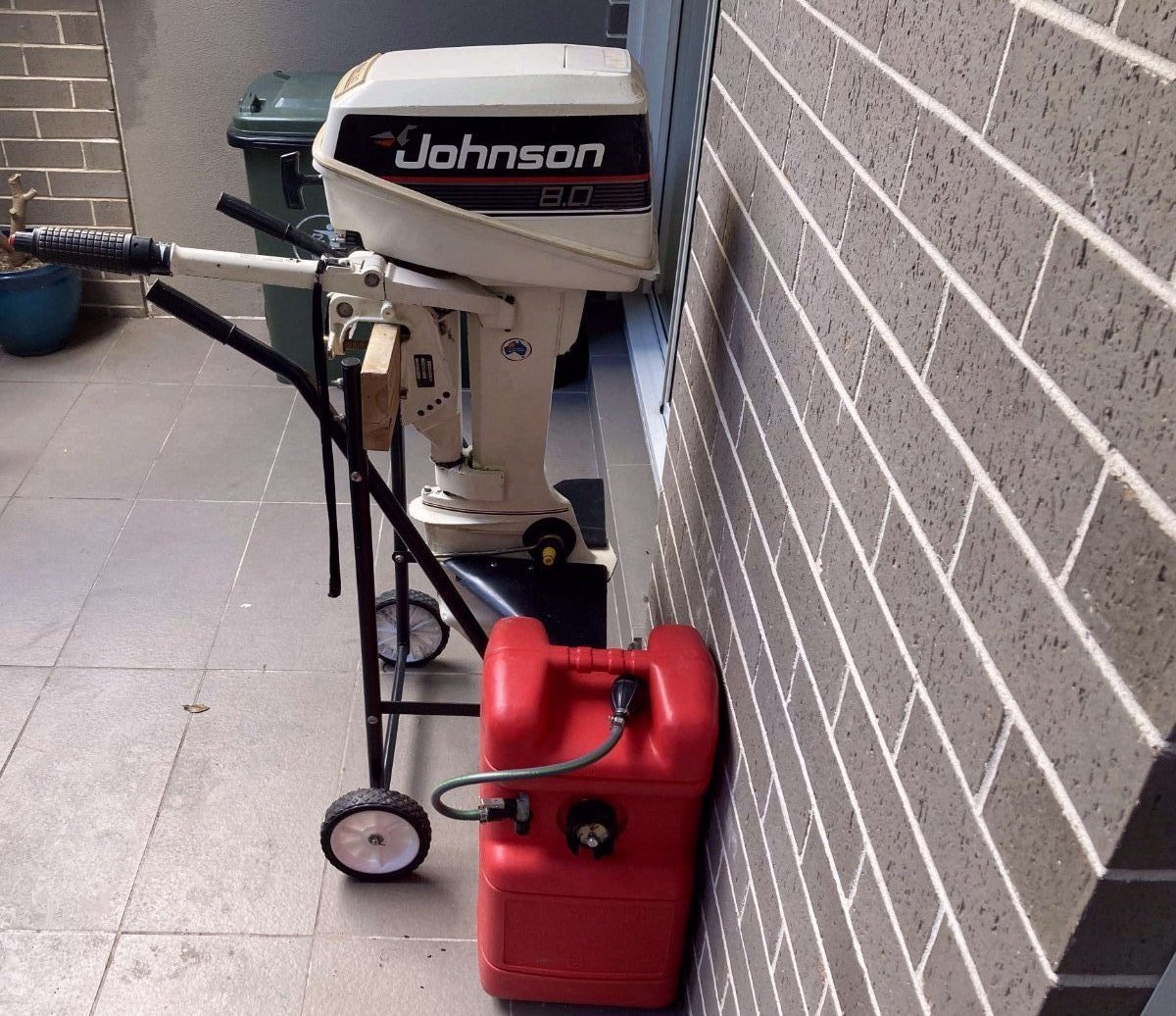 Bris Inflatable Boat 3 Metre Plus 8hp Motor & Trailer Dinghies