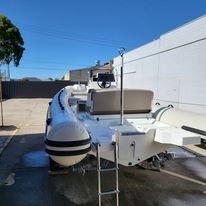 Lomac Turismo 600 Italian RIB - Ivory Hypalon